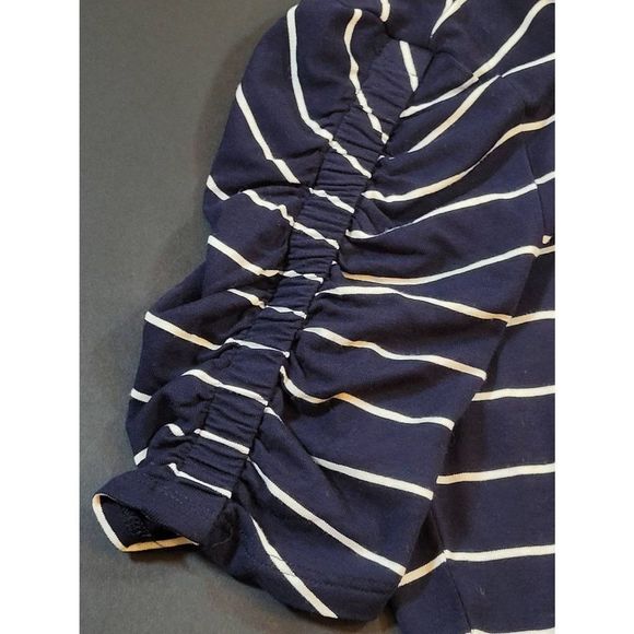 Vince Camuto Women's Short Sleeves Striped Stretch Top Size XS - Picture 4 of 8